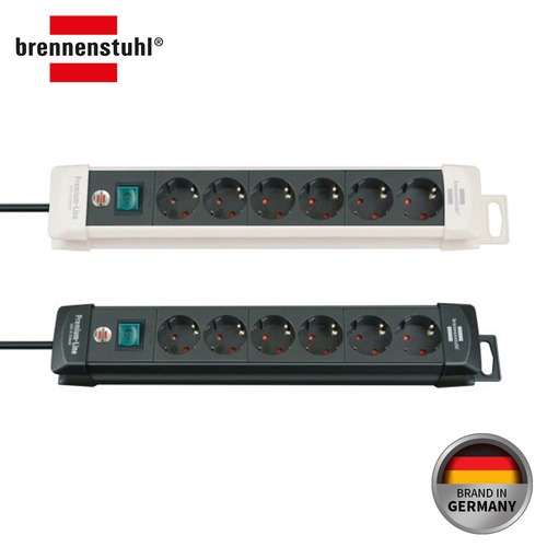 Brennenstuhl 독일 브레넨스툴 프리미엄 고강도 안전 멀티탭 6구 블랙 BPL-6